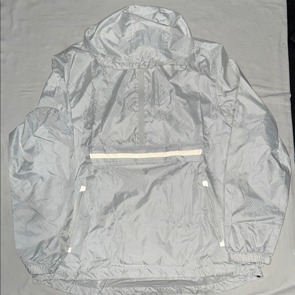 WT02 White Windbreaker Jacket